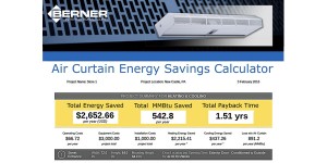 Air Curtain Energy Savings Calculator